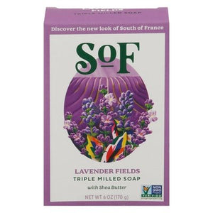 South Of France Soap Triple Milled Lavender Fields 1/6 OZ [UNFI-CARLISLE #1705896] T