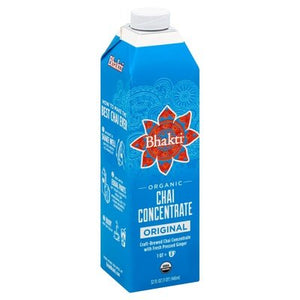 Bhakti Chai Chai Concentrate Organic Original 6/32 OZ [UNFI #1177575] [ebt]
