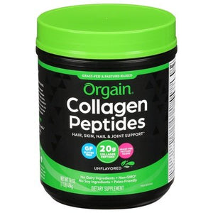 Orgain Collagen Peptides Unflavored 1/16 OZ [UNFI-CARLISLE #2477347]