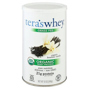 Simply Teras Whey Protein Organic Bourbon Vanilla Grass Fed Og2 1/12 OZ [UNFI-CARLISLE #337345]