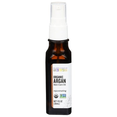 Aura Cacia Skin Care Oil Organic Argan Rejuvenating Og2 1/1 OZ [UNFI-CARLISLE #590455] T