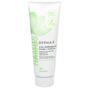Derma E Cream + Leave-In Defining Curl 2-In-1 1/8 OZ [UNFI-CARLISLE #3025814] T