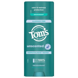 Toms Of Maine Deodorant Unscented Aluminum Free 6/3.25 OZ [UNFI-CARLISLE #3025582] T