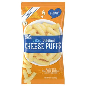 Barbaras Cheese Puffs Original Baked 12/5.5 OZ [UNFI #244004] [ebt]