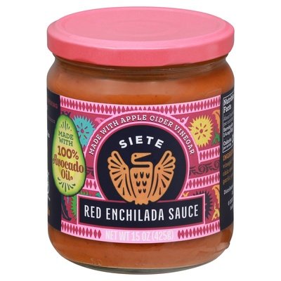 Siete Enchilada Sauce Red 6/15 OZ [UNFI #2535425] [ebt]