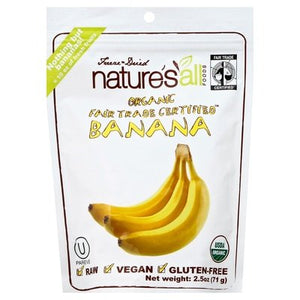 Natierra Banana Organic Freeze-Dried Og1 12/2.5 OZ [UNFI #925727] [ebt]