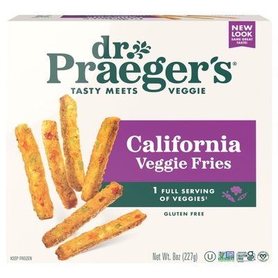 Dr Praegers Veggie Fries Gluten Free California 6/8 OZ [UNFI #2938413] [ebt]