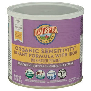 Earths Best (Formula) Infant Formula With Iron Milk-Based Powder Og2 4/21 OZ [UNFI #2676989] [ebt]