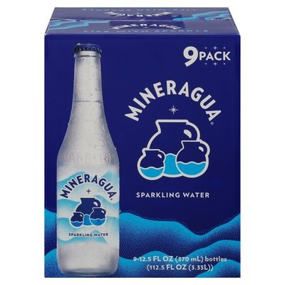 Mineragua Sparkling Water 9 Pack 1/9/12.5 Z [UNFI #2772614] [ebt]