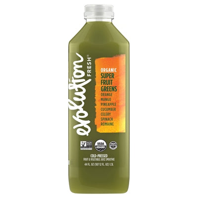Evolution Fresh Fruit & Vegetable Juice Smoothie Organic Super Fruit Greens Og2 6/44 oz [UNFI #3136611 ] [ebt]