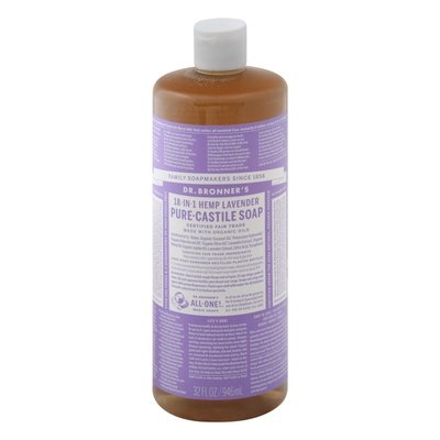 Dr Bronners Pure-Castile Soap 18-In-1 Hemp Lavender Og3 1/32 OZ [UNFI-CARLISLE #329912] T