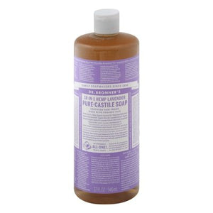 Dr Bronners Pure-Castile Soap 18-In-1 Hemp Lavender Og3 1/32 OZ [UNFI-CARLISLE #329912] T