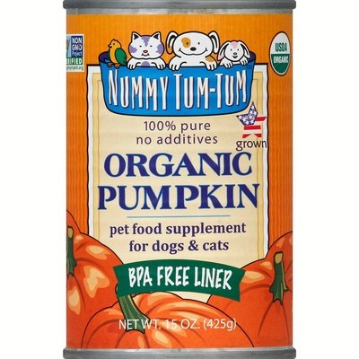 Nummy Tum Tum Pet Food Supplement For Dogs And Cats Organic Pumpkin Og1 12/15 OZ [UNFI #0322396]