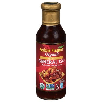 Asian Fusion Marinade & Dipping Sauce Organic General Tso Spicy Og2 6/15 OZ [UNFI #1987239] [ebt]