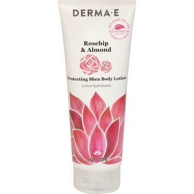 Derma E Body Lotion Protecting Shea Rosehip & Almond 1/8 OZ [UNFI-CARLISLE #2269140] T