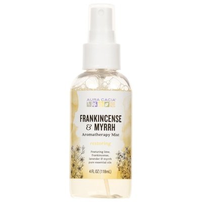 Aura Cacia Aromatherapy Mist Restoring Frankincense & Myrrh 1/4 OZ [UNFI-CARLISLE #2867588] T