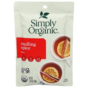 Simply Organic Mix Mulling Spice Og2 8/1.2 OZ [UNFI #822999] [ebt]