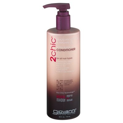 Giovanni Conditioner Brazilian Keratin & Argan Oil Ultra-Sleek 1/24 OZ [UNFI-CARLISLE #1173962] T