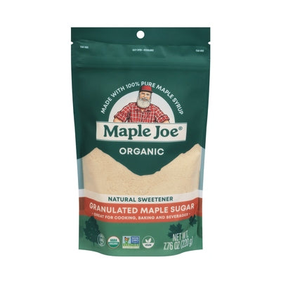 Maple Joe Maple Sugar Granulated Og2 12/7.76 OZ [UNFI #2942514] [ebt]