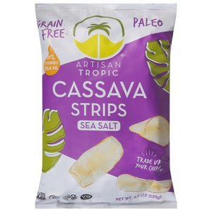 Artisan Tropic Cassava Strips Sea Salt 12/4.5 OZ [UNFI #1807734] [ebt]