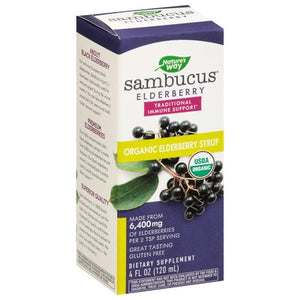 Natures Way Elderberry Organic Organic Syrup Og2 1/4 OZ [UNFI-CARLISLE #2039782]