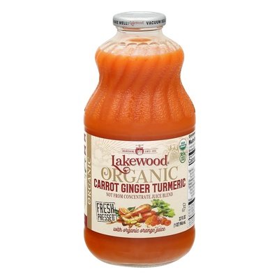 Lakewood Juice Blend Carrot Ginger Turmeric Organic Og2 6/32 OZ [UNFI #2658748] [ebt]