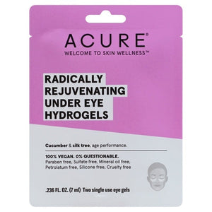 Acure Under Eye Hydrogels Radically Rejuvenating 12CT [UNFI-CARLISLE #2268233] T