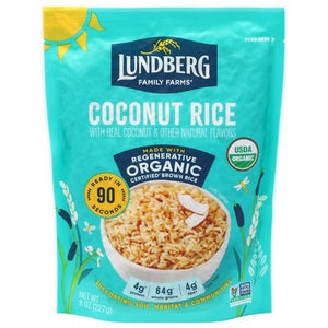 Lundberg Family Farms Coconut Rice Organic Og2 6/8 OZ [UNFI #2905198] [ebt]