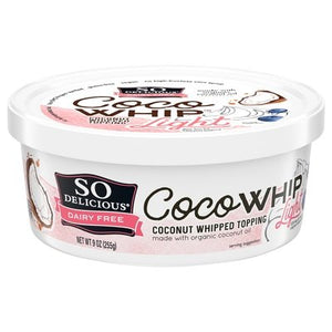 So Delicious Coconut Whipped Topping Light Og3 12/9 OZ [UNFI #1610443] [ebt]