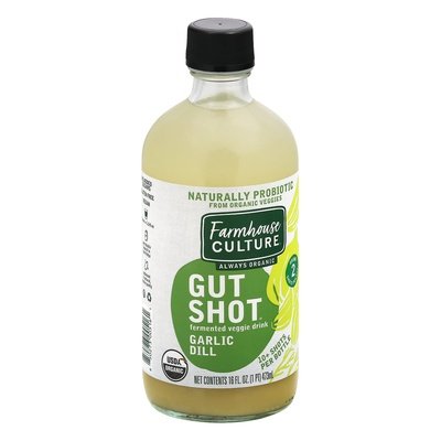 Farmhouse Culture Gut Shot Garlic Dill Og2 6/16 OZ [UNFI #1633437] [ebt] T