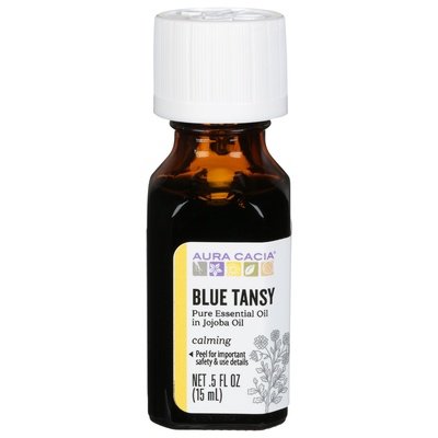 Aura Cacia Pure Essential Oil Blue Tansy Calming 1/.5 OZ [UNFI-CARLISLE #2414332] T