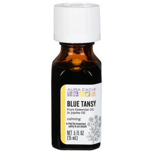 Aura Cacia Pure Essential Oil Blue Tansy Calming 1/.5 OZ [UNFI-CARLISLE #2414332] T