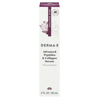 Derma E Serum Peptides & Collagen Advanced 1/2 OZ [UNFI-CARLISLE #610675] T