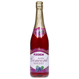 Kedem 100% Juice Grape Sparkling Concord Non Alcoholic 12/25.4 OZ [UNFI #862490] [ebt] T