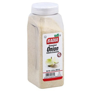 Badia Spices Onion Granulated 6/1.25 LB [UNFI #190157] [ebt]