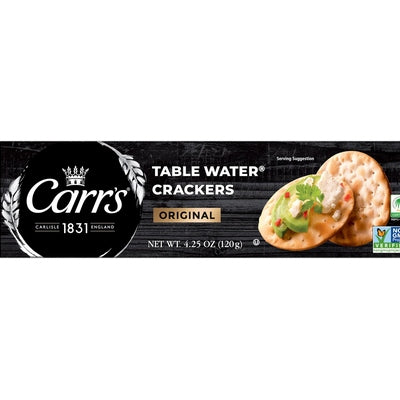 Carrs Crackers Table Water 12/4.25 oz [UNFI #0725929 ] [ebt]