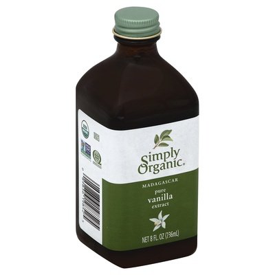 Simply Organic Vanilla Extract Pure Madagascar Og2 6/8 OZ [UNFI #1698596] [ebt]