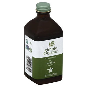 Simply Organic Vanilla Extract Pure Madagascar Og2 6/8 OZ [UNFI #1698596] [ebt]
