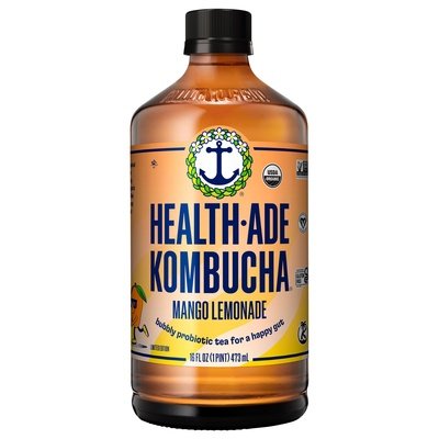 Health-Ade Kombucha Mango Lemonade Og2 12/16 OZ [UNFI #1788389] [ebt] T