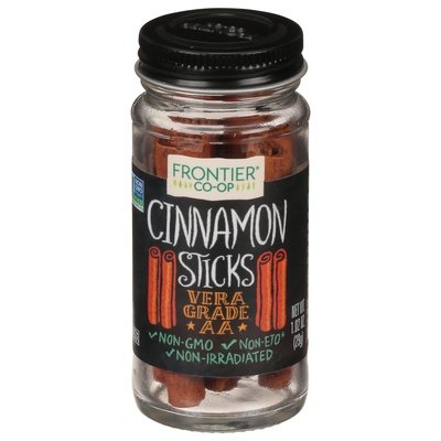 Frontier Nat Prod Co-Op Cinnamon Sticks 1/1.02 OZ [UNFI-CARLISLE #2796092] [ebt]