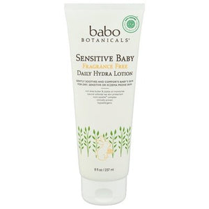 Babo Botanicals Lotion Daily Hydra Fragrance Free Sensitive Baby 1/8 OZ [UNFI-CARLISLE #2148815] T