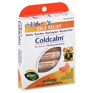 Boiron Coldcalm Quick-Dissolving Pellets 1/2 DOSE [UNFI-CARLISLE #655522]