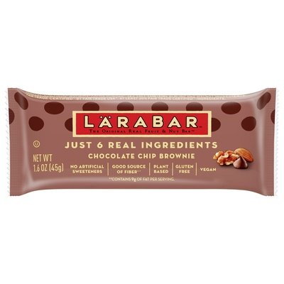 Larabar Fruit & Nut Bar Chocolate Chip Brownie 16/1.6 OZ [UNFI-CARLISLE #409359] [ebt]