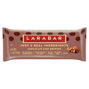 Larabar Fruit & Nut Bar Chocolate Chip Brownie 16/1.6 OZ [UNFI-CARLISLE #409359] [ebt]