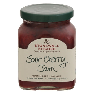Stonewall Kitchen Jam Sour Cherry 12/12.5 oz [UNFI #0358275 ] [ebt]