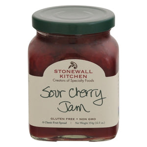Stonewall Kitchen Jam Sour Cherry 12/12.5 oz [UNFI #0358275 ] [ebt]