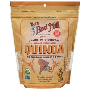 Bobs Red Mill Quinoa Organic Whole Grain Og2 4/26 OZ [UNFI #2269843] [ebt]