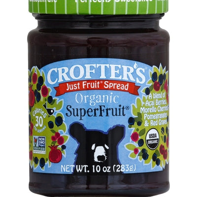 Crofters Fruit Spread Organic Superfruit Og2 6/10 oz [UNFI #0683102 ] [ebt]