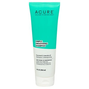 Acure Shampoo Simply Smoothing Coconut & Marula Oil 1/8 OZ [UNFI-CARLISLE #2526291] T