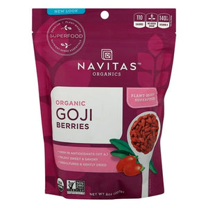 Navitas Organics Berries Organic Goji Og2 12/8 OZ [UNFI #1270693] [ebt]